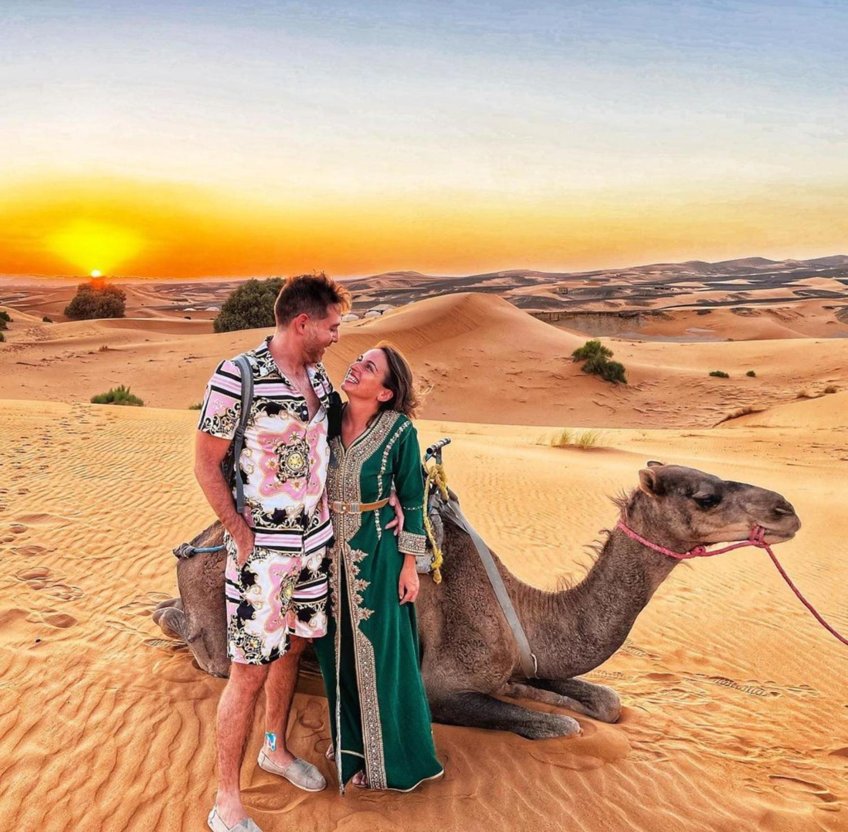Luxury Bedouin Camp Bed & Breakfast Мерцуга Екстериор снимка